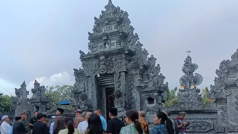 Pura Jagatnatha merupakan satu-satunya tempat ibadah umat Hindu di Sumatera Barat yang berada di bawah pembinaan Parisada Hindu Dharma Indonesia (PHDI). (Foto: Kemenag Sumbar)