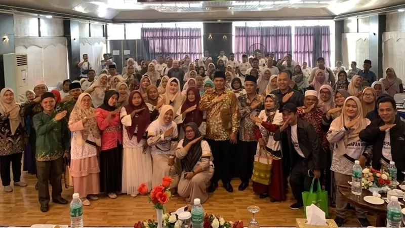 Sosialisasi berlangsung di Hotel Saga Murni Sago, Kabupaten Pesisir Selatan, Sabtu (1/8/2026).