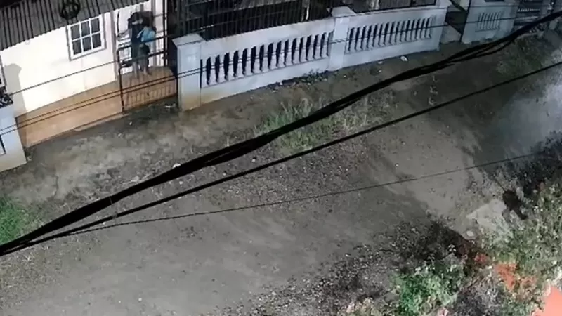 Aksi pencurian telepon seluler (ponsel) di kawasan Air Tawar pada Rabu (19/8/2026) dini hari terekam kamera pengawas (CCTV). Pelaku berinisial RH (42) ditangkap pada Jumat (21/8/2026) malam. (Dok. Polsek Padang Utara)