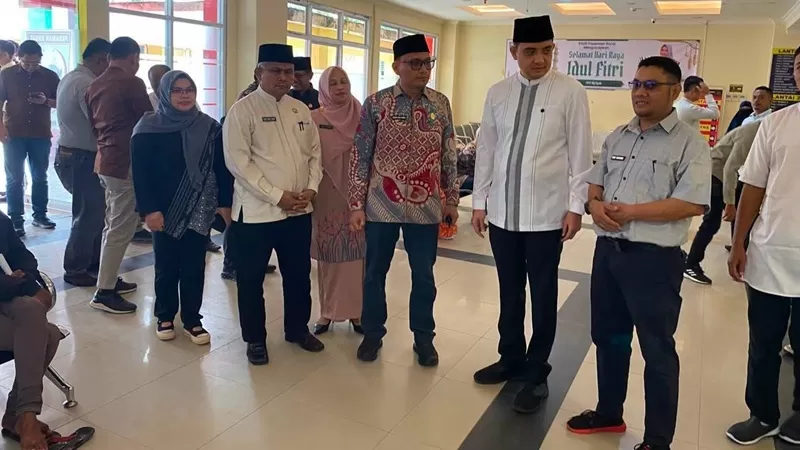 RSUD Pasaman Barat mendapat perhatian dalam kunjungan kerja Anggota DPR RI Komisi IX Ade Reski Pratama, Jumat (7/8/2026). (Foto: Pemkab Pasbar)