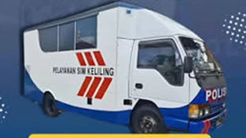 Mobil SIM Kelililng. (Foto: Polresta Padang)
