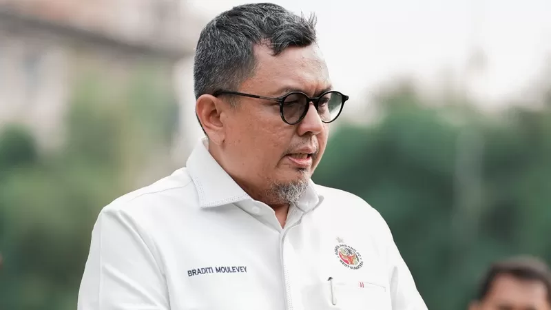 Direktur Operasi dan Manajer Tim Semen Padang FC, Braditi Moulevey. (Dok. MO SPFC)