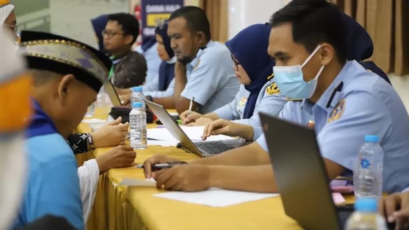 Di Sumatera Barat, tiga rumah sakit ditetapkan sebagai fasilitas rujukan untuk pelaksanaan Medical Check Up (MCU) calon PPIH Kesehatan Kloter dan PPIH Kesehatan Arab Saudi Tahun 2026. (Foto: Kemenhaj)