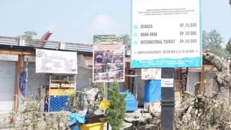 Penataan Halaman TMSBK Dimulai pada 3 September 2026 dengan anggaran Rp1,7 miliar. Pengerjaan kawasan tersebut ditargetkan rampung dalam waktu 100 hari. (Foto: Pemko Bukittinggi)