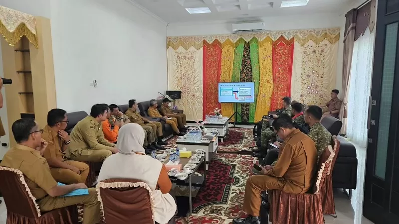 Pertemuan di Rumah Dinas Wakil Bupati Agam, Selasa (15/9/2026). (Foto: Pemkab Agam)