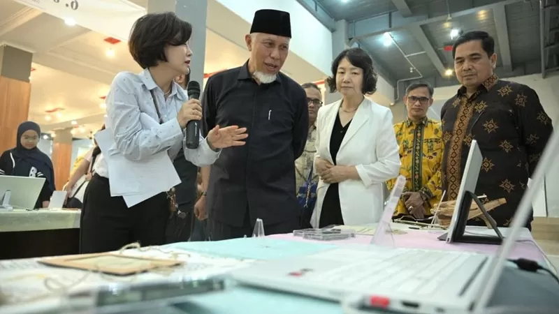 Kegiatan Promosi Budaya Asia 2026 berlangsung di Gedung Bagindo Aziz Chan Youth Center, Kota Padang, Sabtu (19/9/2026).  (Foto: Pemprov Sumbar)