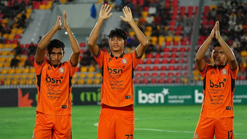 Persiraja Banda Aceh akan mengawali perjuangannya di Championship 2026/27 dengan menghadapi Semen Padang. Laga perdana tersebut dijadwalkan berlangsung di Stadion H. Dimurthala, Banda Aceh, Minggu (13/9/2026) malam. (Foto: Ileague)