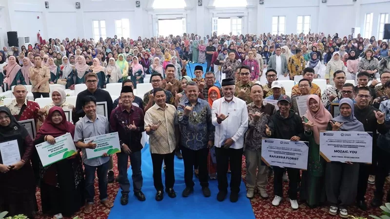 Festival Kemudahan dan Perlindungan Usaha Mikro di Bukittinggi, Jumat (9/10/2026). (Foto: Pemko Payakumbuh)