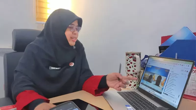 Kepala Bidang Pengembangan Aparatur BKPSDM Kota Padang, Diane Mary. (Dok. Istimewa)