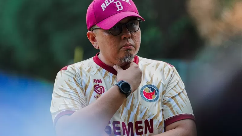 Manajer Semen Padang FC, Braditi Moulevey. (Dok. Tim BM)