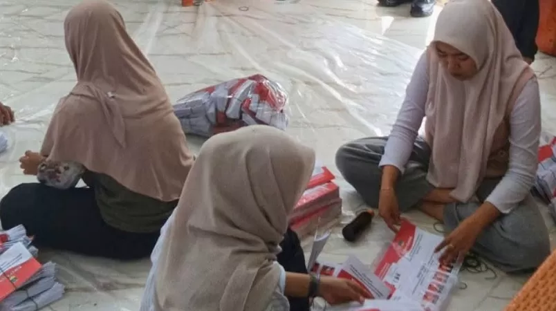 Persiapan Pemilihan Wali Nagari (Pilwana) Serentak Kabupaten Solok Selatan 2026 memasuki tahapan penyiapan logistik. (Foto: Pemkab Solsel)