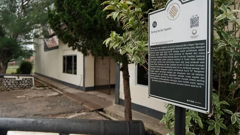 Pemerintah Kabupaten (Pemkab) Tanah Datar, Sumatera Barat, merencanakan revitalisasi Benteng Van der Capellen di Batusangkar menjadi museum perjuangan. (Foto: Pemkab Tanah Datar)