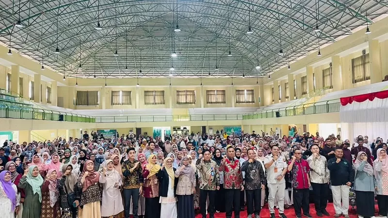 Pendampingan Penguatan Kapasitas Produksi dan Perluasan Akses Pembiayaan bagi Wirausaha Pascabencana tersebut berlangsung di UIN Sjech M. Djamil Djambek Bukittinggi, Kamis (15/10/2026).  (Foto: Pemkab Agam)