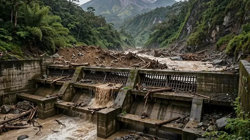 Ilistrasi sabo dam. (Foto: Pemkab Pessel)