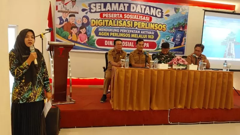 Pemerintah Kabupaten Pesisir Selatan (Pemkab Pessel), Sumatera Barat, membentuk Posko Perlindungan Sosial (Perlinsos) di kantor Dinas Sosial, Pemberdayaan Perempuan dan Perlindungan Anak (Dinsos PPRA). (Foto: Pemkab Pessel)