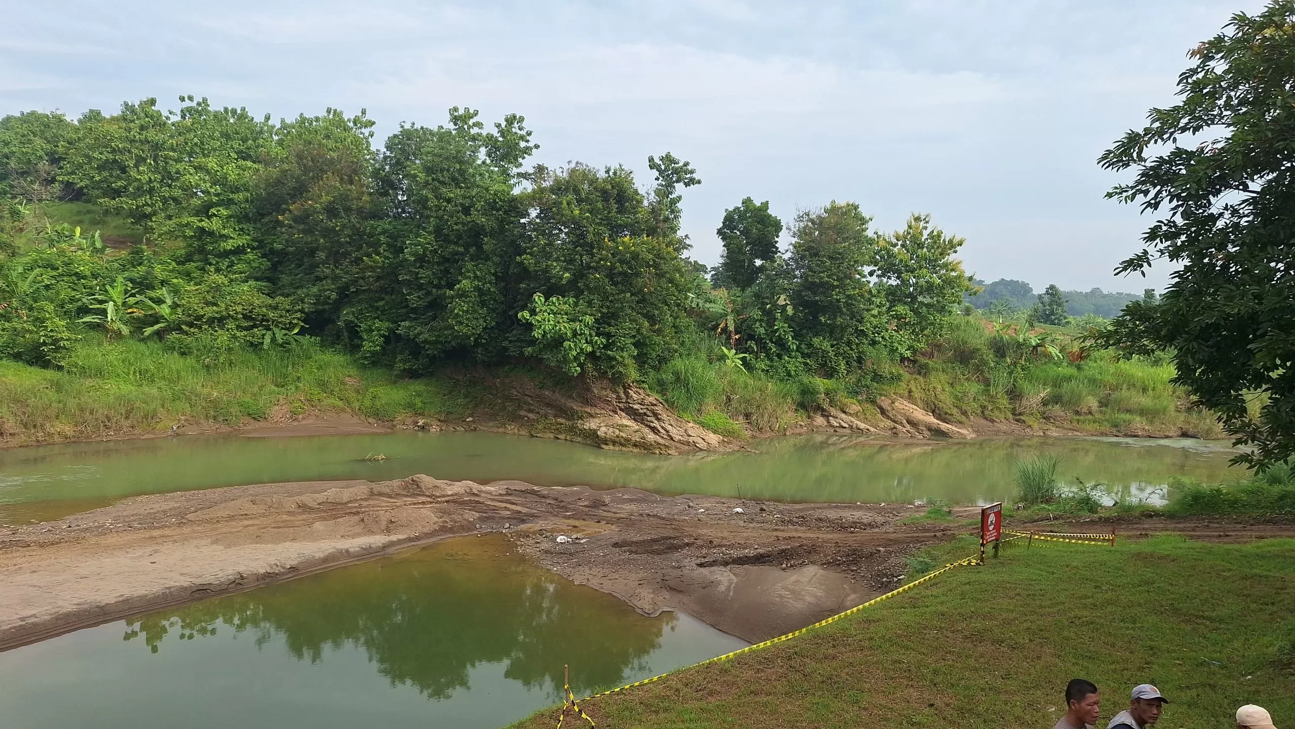 Lokasi bendung Cariang di Ujungjaya Sumedang. (Foto : Istimewa)