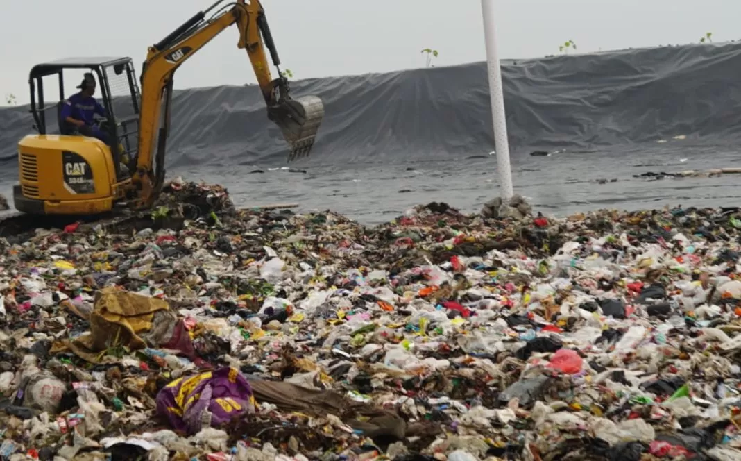 Tampak Kondisi TPAS Cibeureum Sumedang (Foto : Istimewa) 