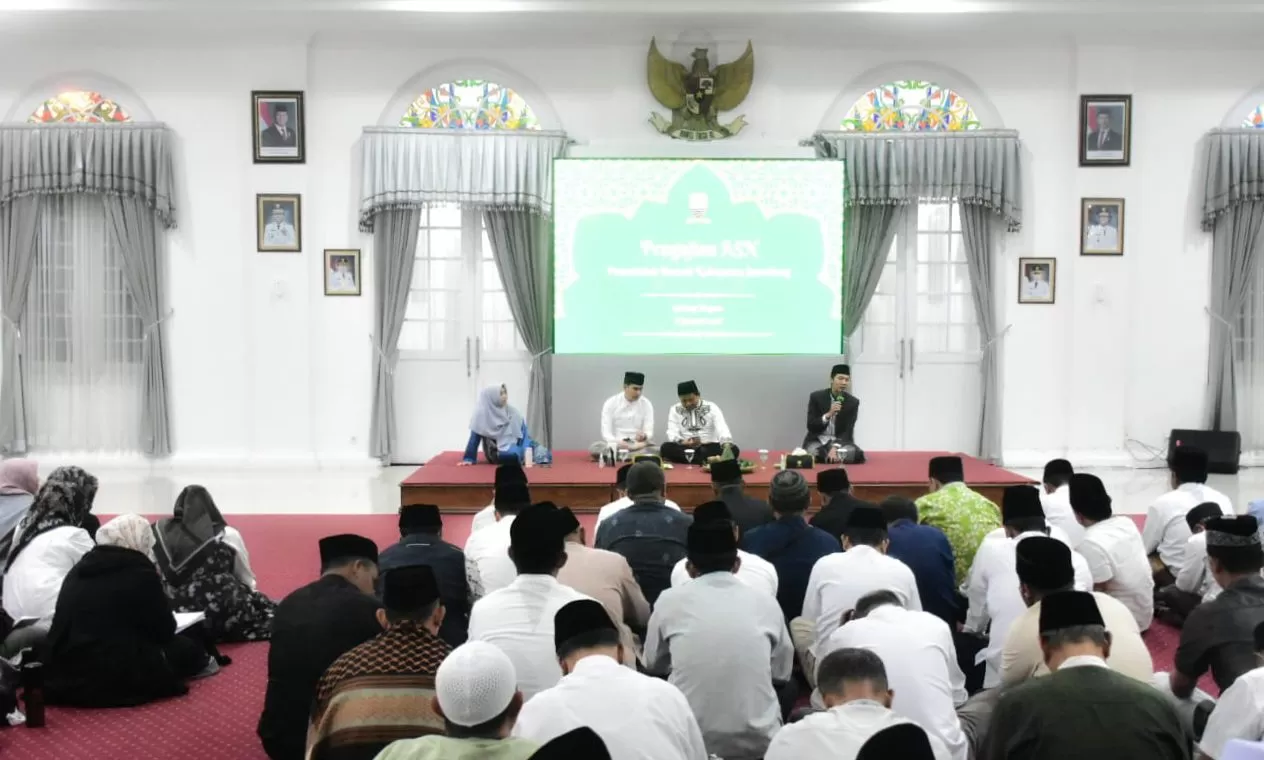 Pengajian ASN Sumedang yang Digelar di Gedung Negara Sumedang, Kamis (8/1/2026) (Foto : Istimewa) 