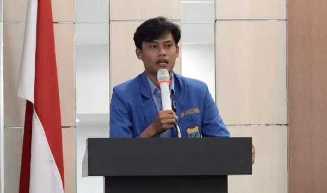 Ketua Umum PC PMII Kabupaten Sumedang, Muchammad Miqdad (Foto : Istimewa) 