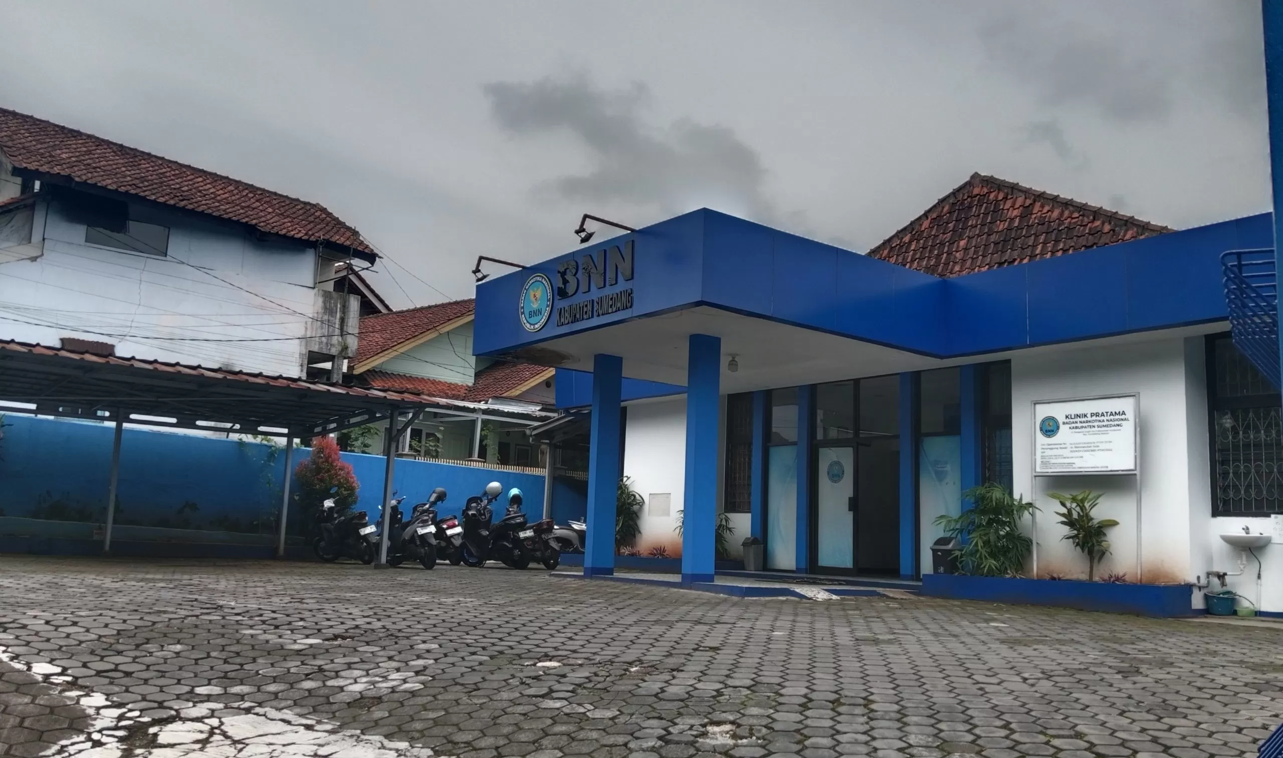 Tampak Depan Kantor BNN Kabupaten Sumedang (Foto : Istimewa) 