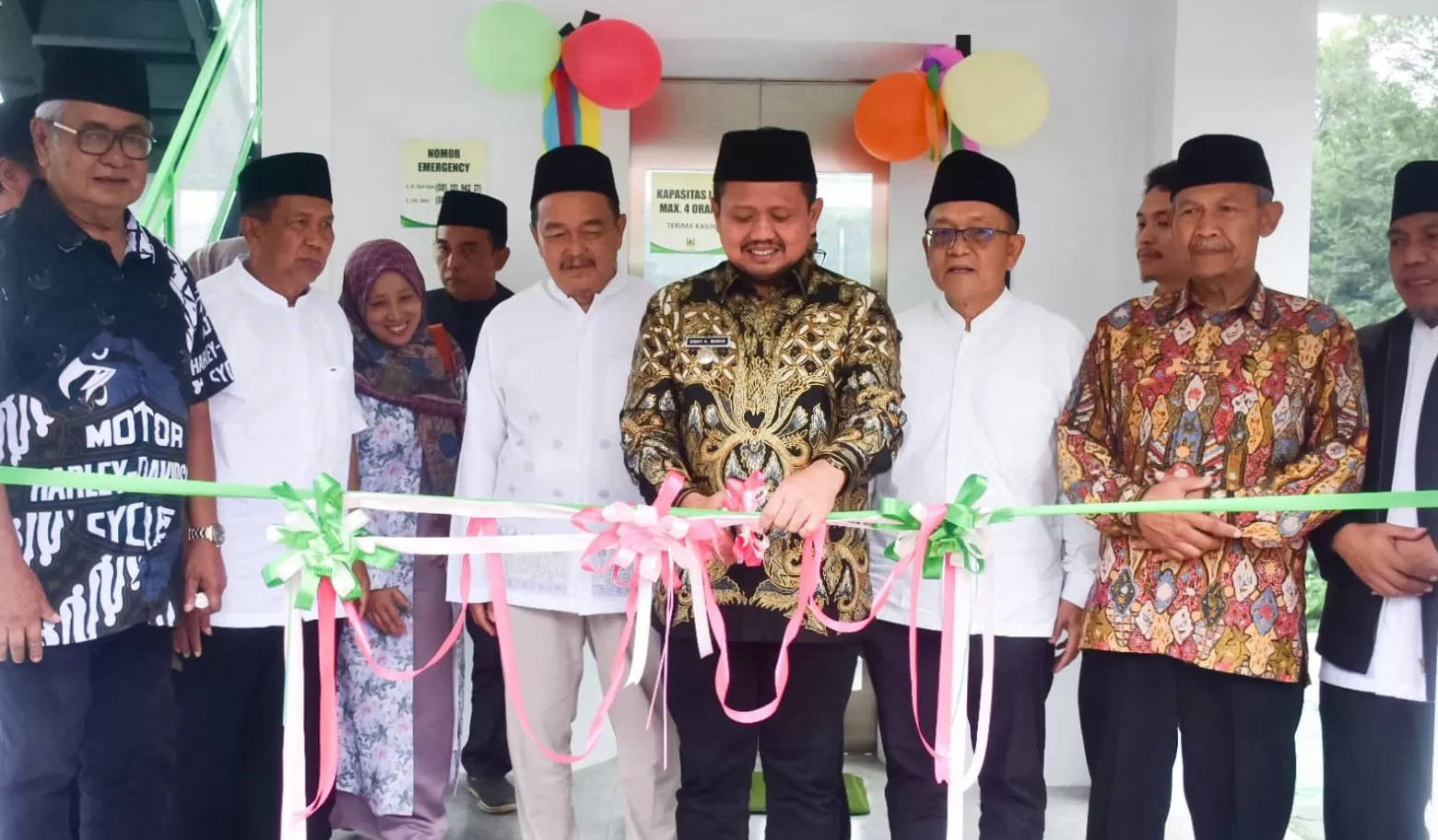 Bupati Sumedang Resmikan Lift dan JPO Masjid Merci Tanjungsari (Foto : Istimewa) 