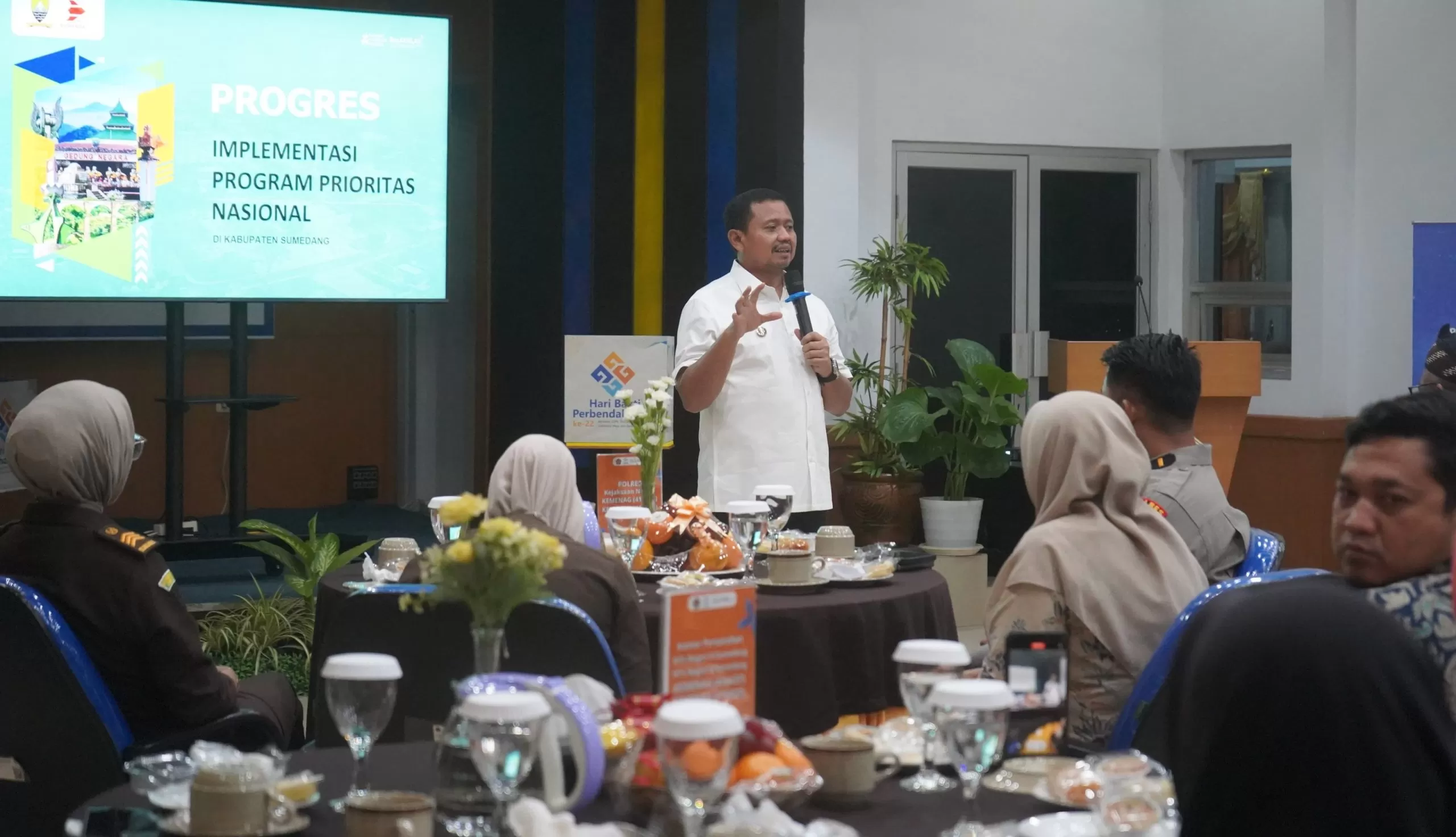 Bupati Sumedang, Dony Ahmad Munir di Stakeholders Day di Aula KPPN Sumedang (Foto : Istimewa) 