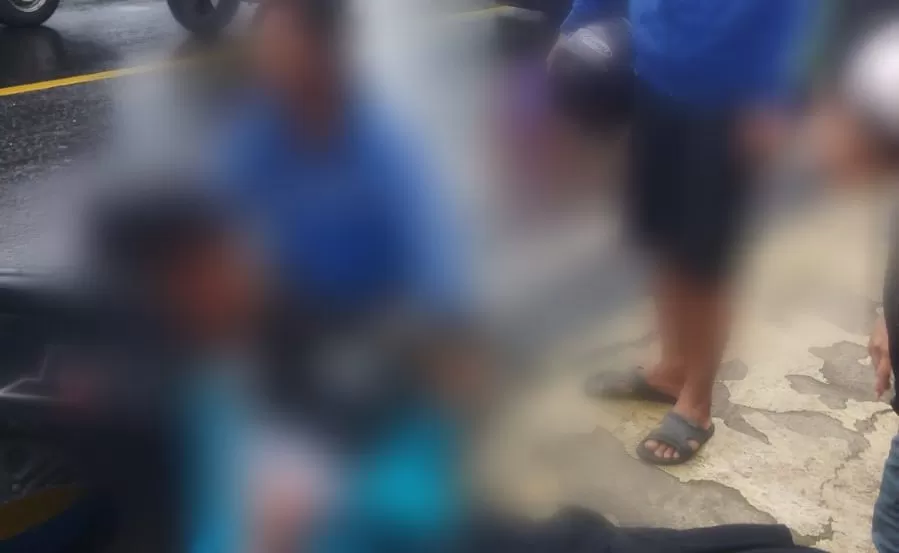 Kecelakaan Jalan Raya Cirebon–Bandung, tepatnya di Desa Cimuja, Kecamatan Cimalaka (Foto : Istimewa) 