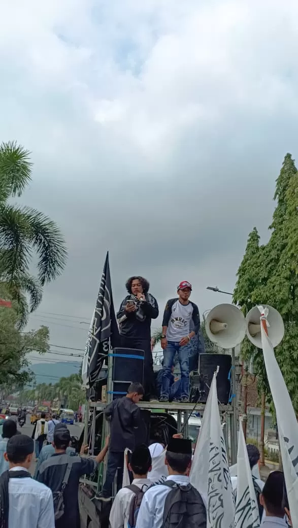 KPSS Sumedang Gelar Pawai Tarhib Ramadhan, Serukan Persatuan Umat dan Penerapan Syariah Kaffah (Foto : Istimewa)