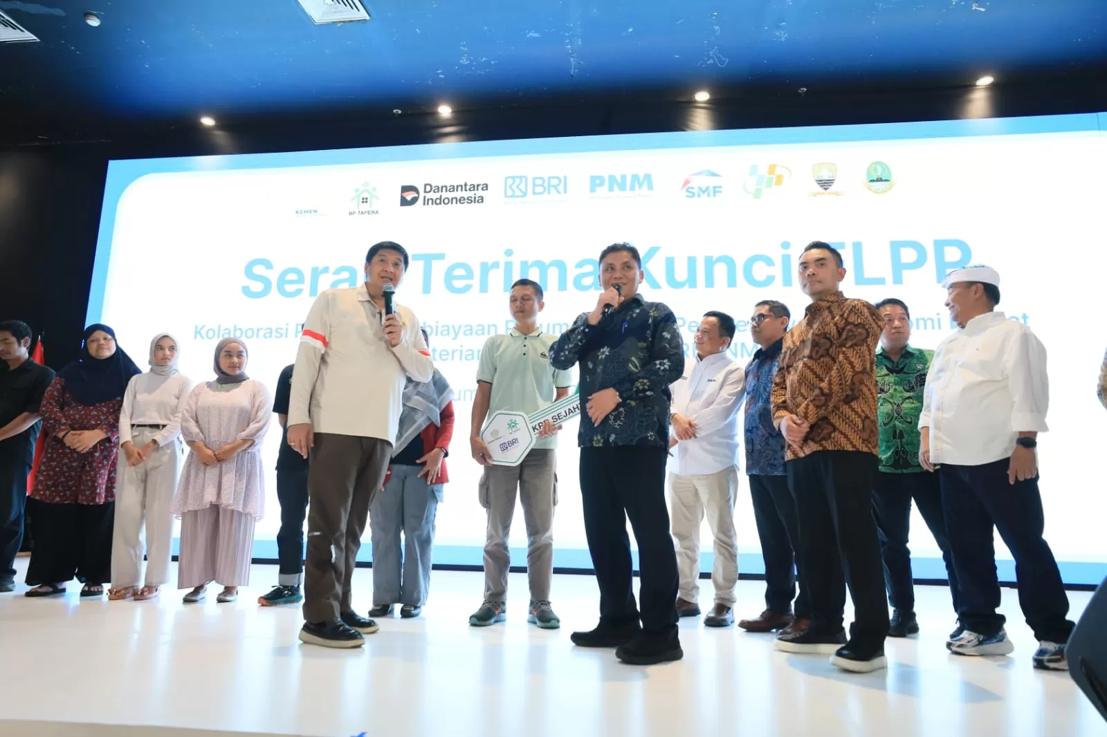 Suasana saat peluncuran suku bunga PNM Mekaar dari program BRI sebesar 5%. (Foto : Istimewa)