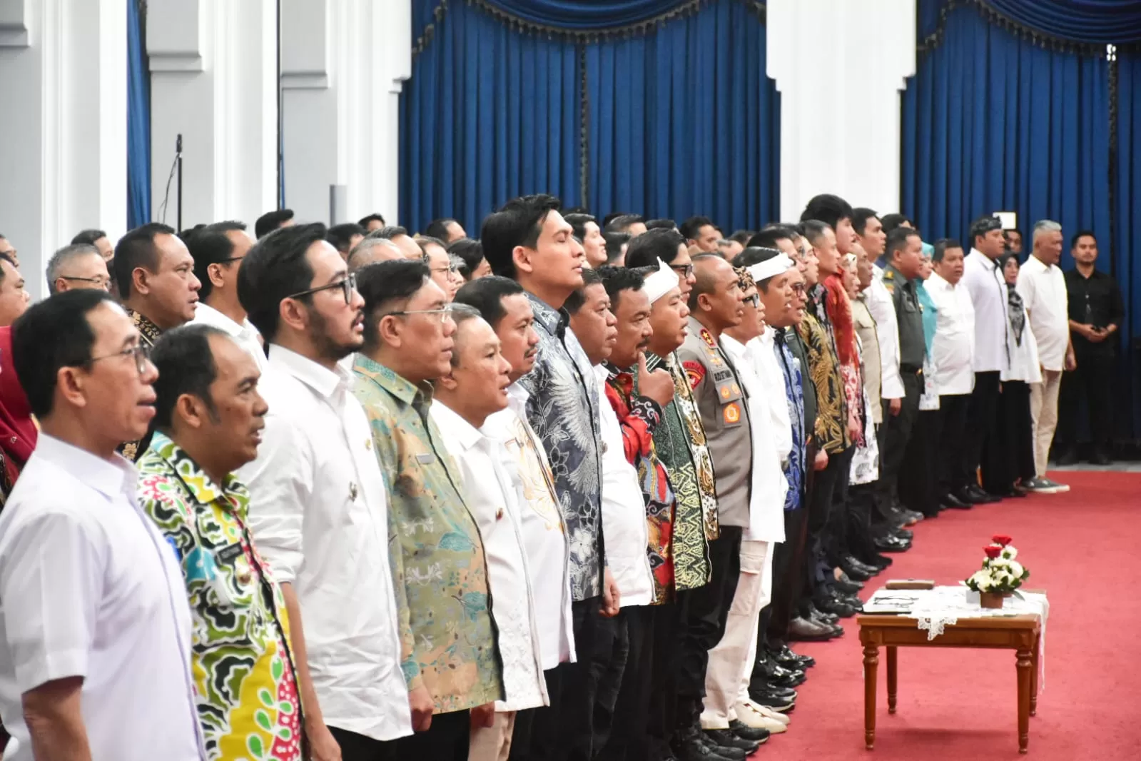 BERJAJAR: Saat melaksanakan Penandatanganan Kesepakatan Bersama antara Gubernur Provinsi Jawa Barat dengan tujuh Kabupaten/Kota tentang pembangunan dan pengembangan Kawasan Rebana yang digelar di Aula Barat Gedung Sate, Kamis (26/2/2026). ist
