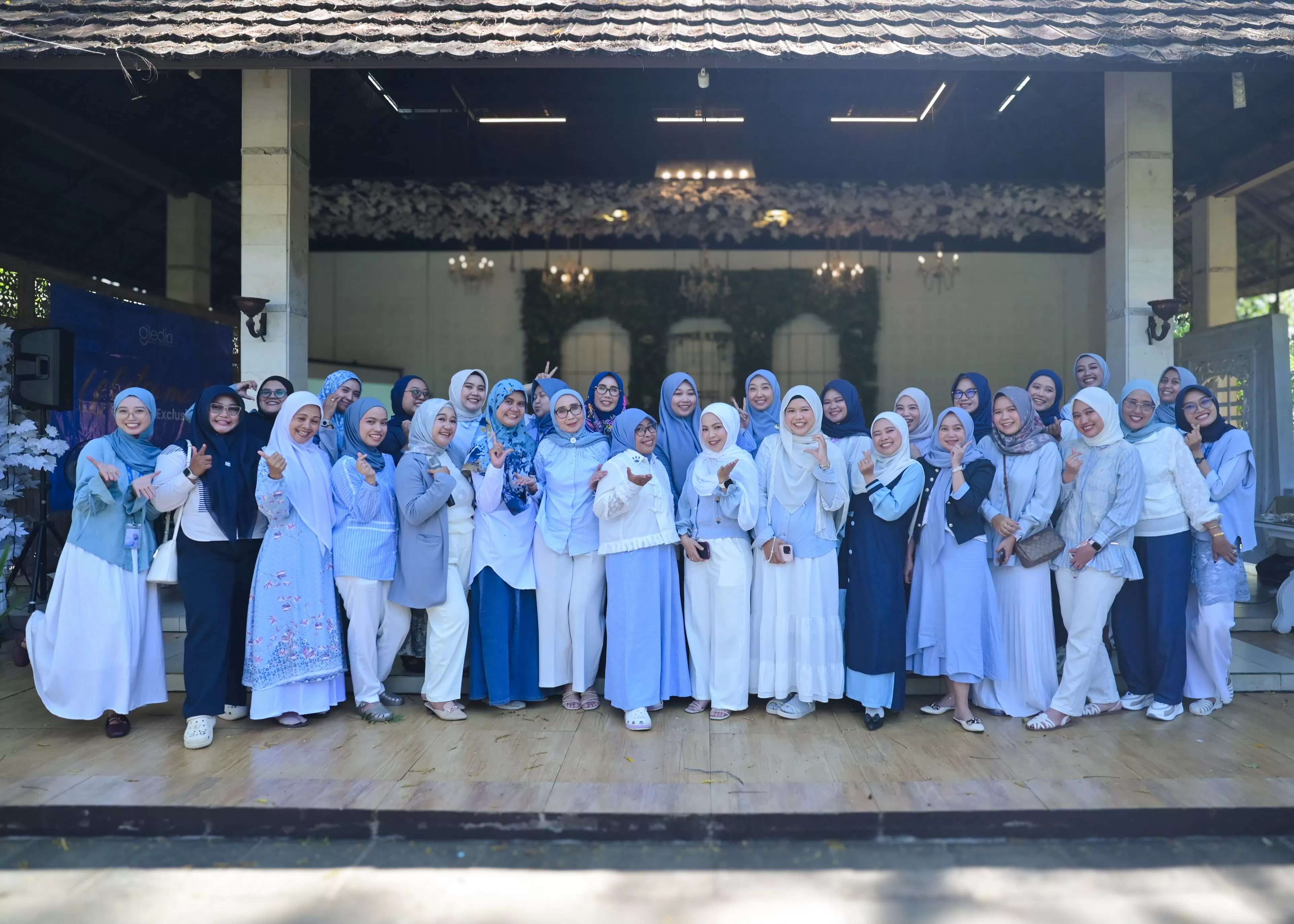 Member Gledia saat gathering vol. 9 di Sacipa. (Foto : Istimewa)