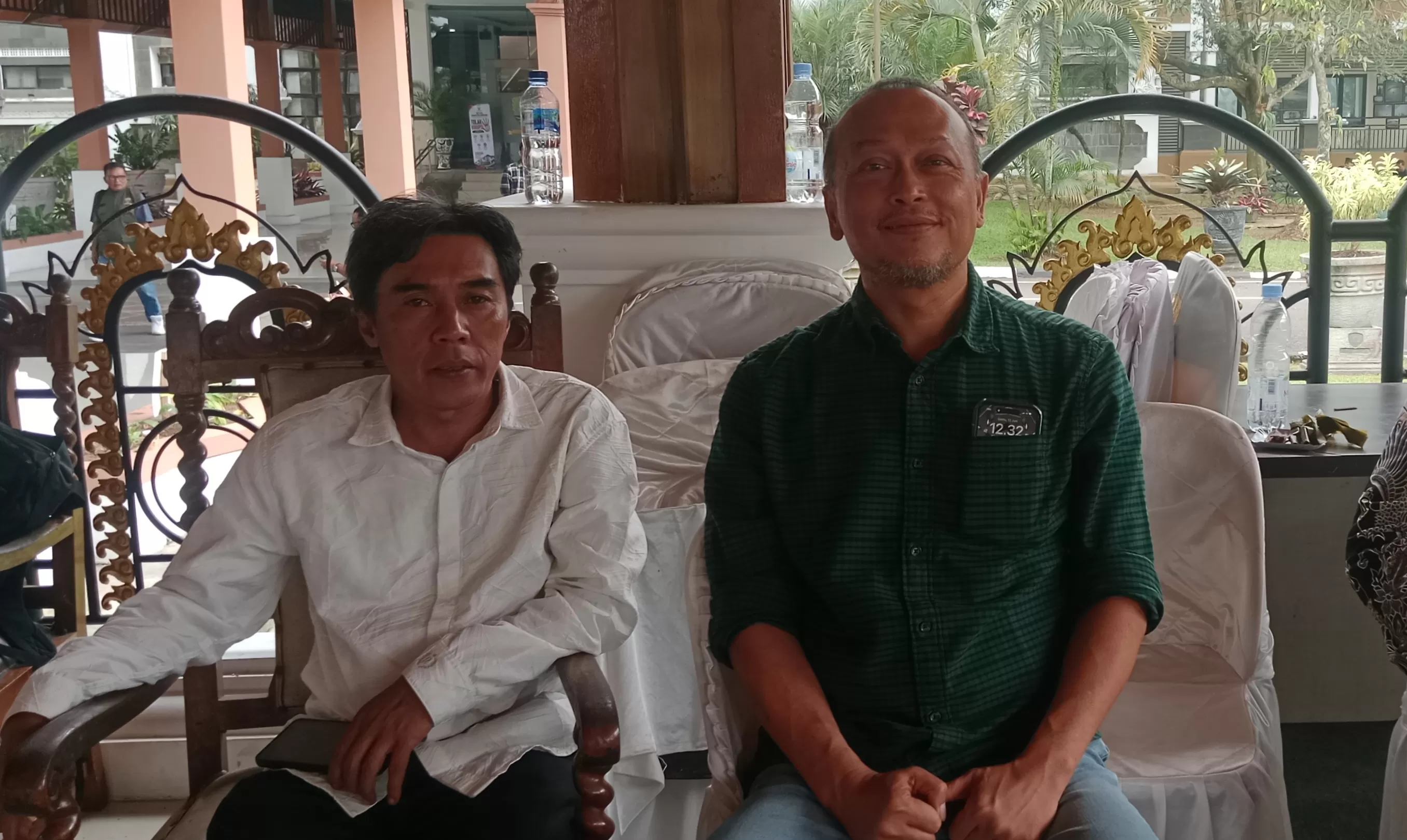 Dewan Penasehat Forum BUMDes Jawa Barat (FBMP), Urip Soeprianto (kanan) (Foto : Istimewa) 