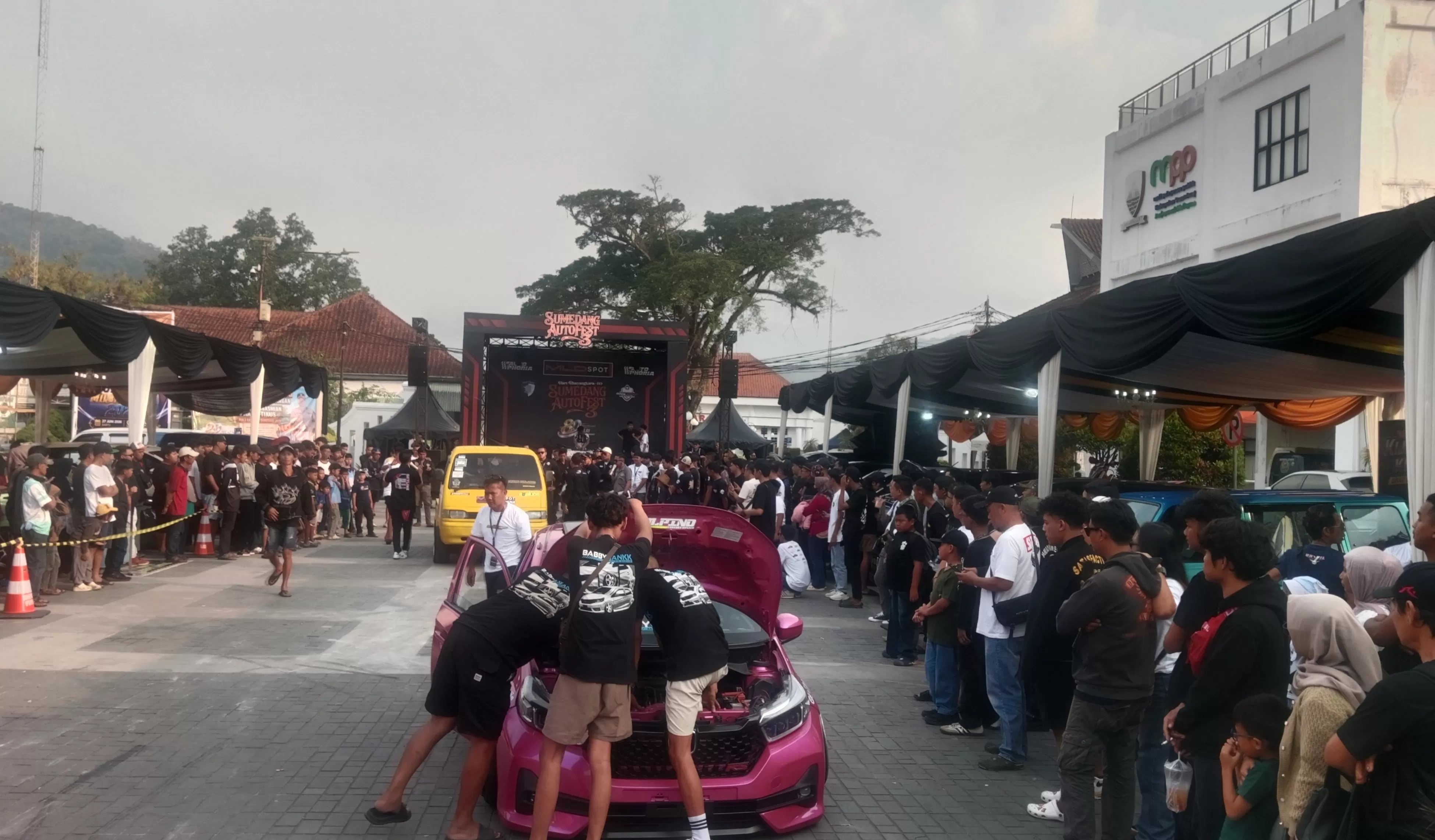 Auto Fest Milenial HUT Bhayangkara ke-80 di Sumedang (Foto : Istimewa) 