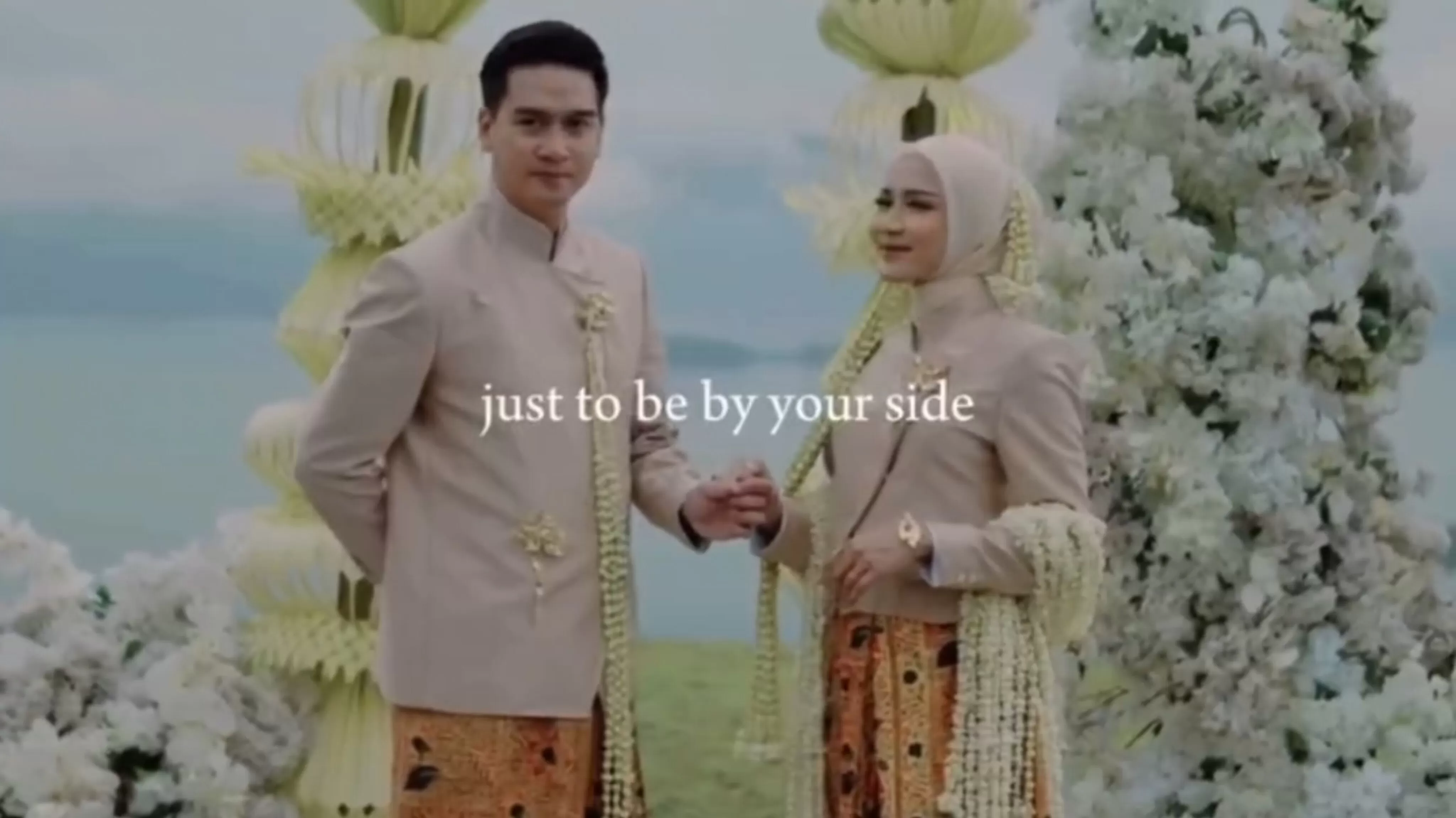 Salah satu momen pada video prewedding Wakil Bupati Sumedang Fajar Aldila di tempat wisata Sumedang. (Foto : Istimewa)