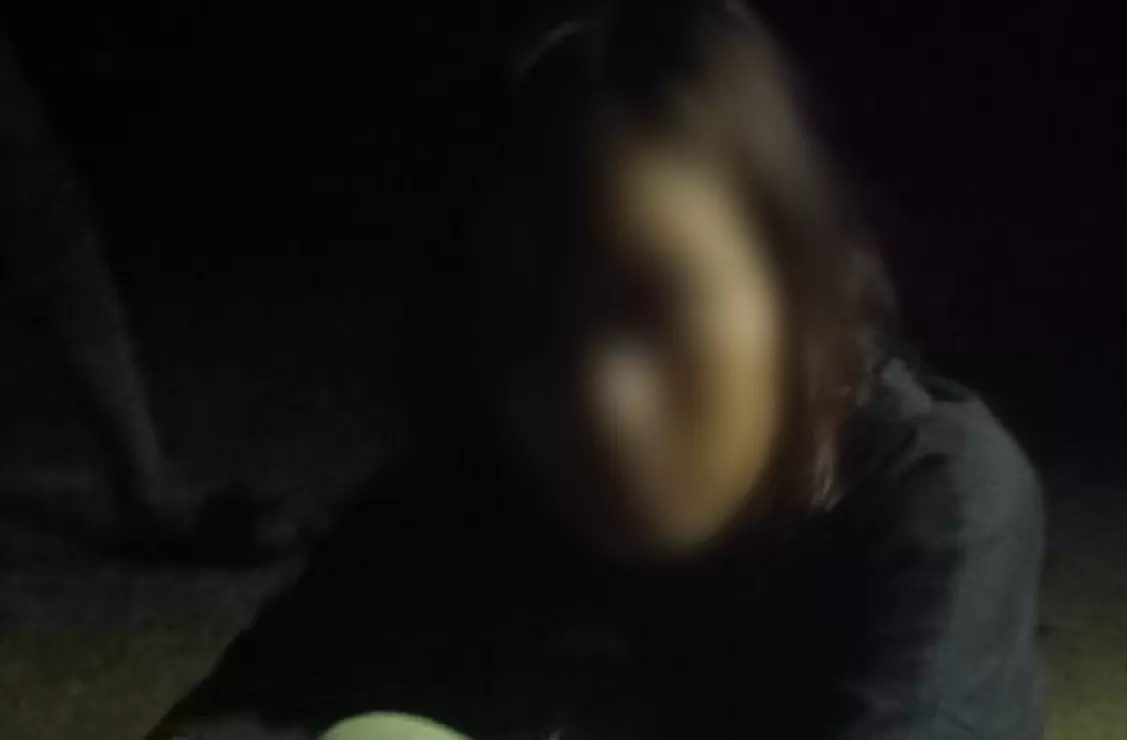 Seorang Remaja Perempuan Tanpa Identitas di Dusun Keboncau, Desa Mekarjaya, Kecamatan Sumedang Utara (Foto : Istimewa) 