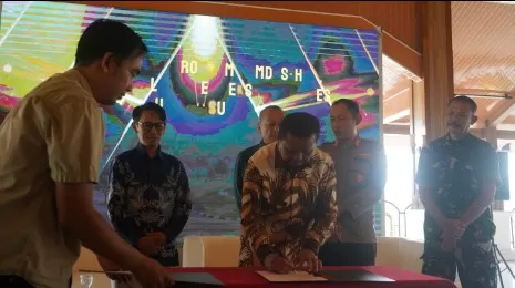 Saat Acara Sosialisasi dan Pelatihan BUMDes se-Kabupaten Sumedang yang Dibuka oleh Bupati Sumedang (Foto : Istimewa) 