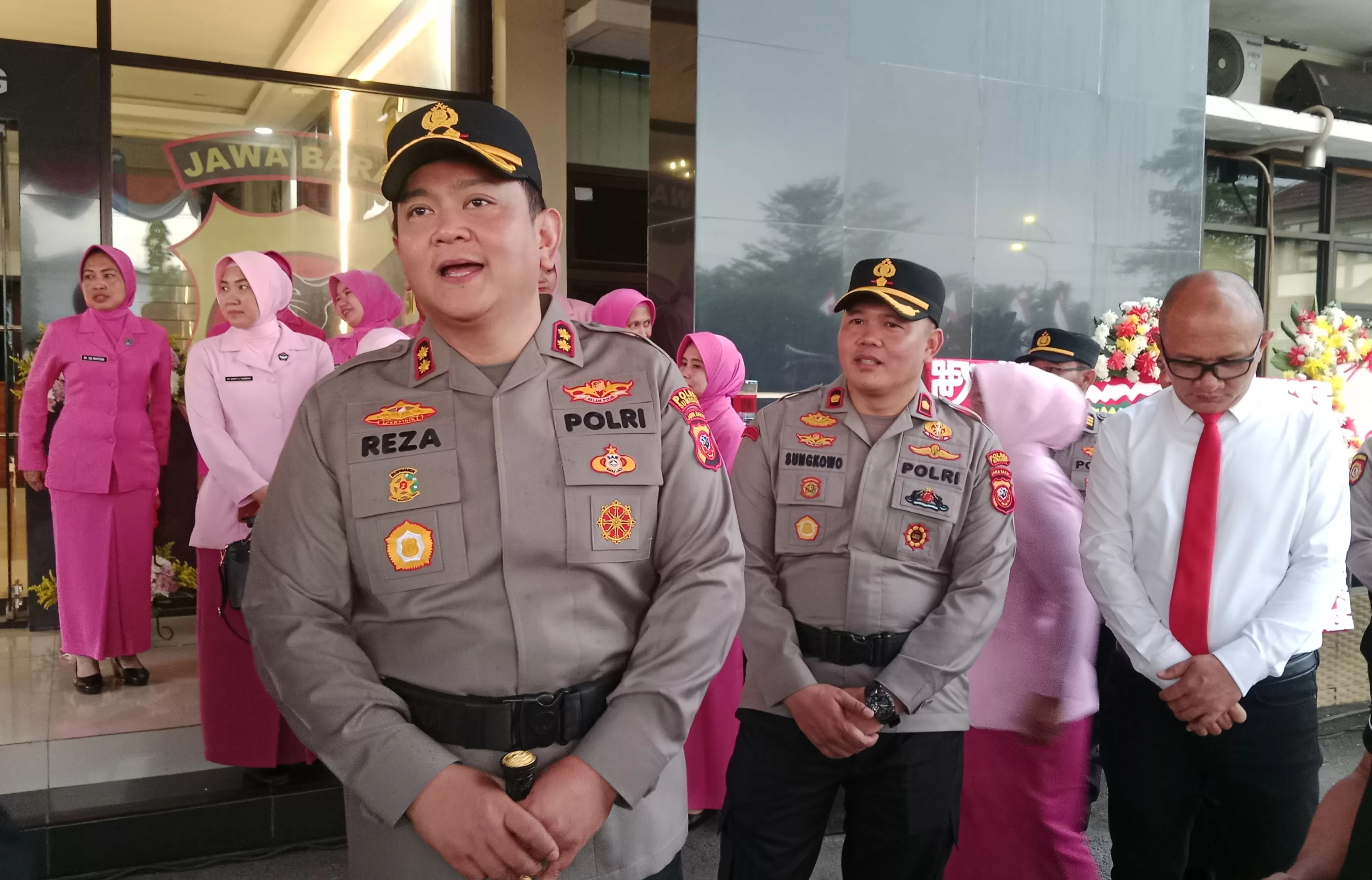 Kapolres Sumedang, AKBP Reza Ma'ruffi saat di Mapolres Sumedang (Foto : Istimewa) 