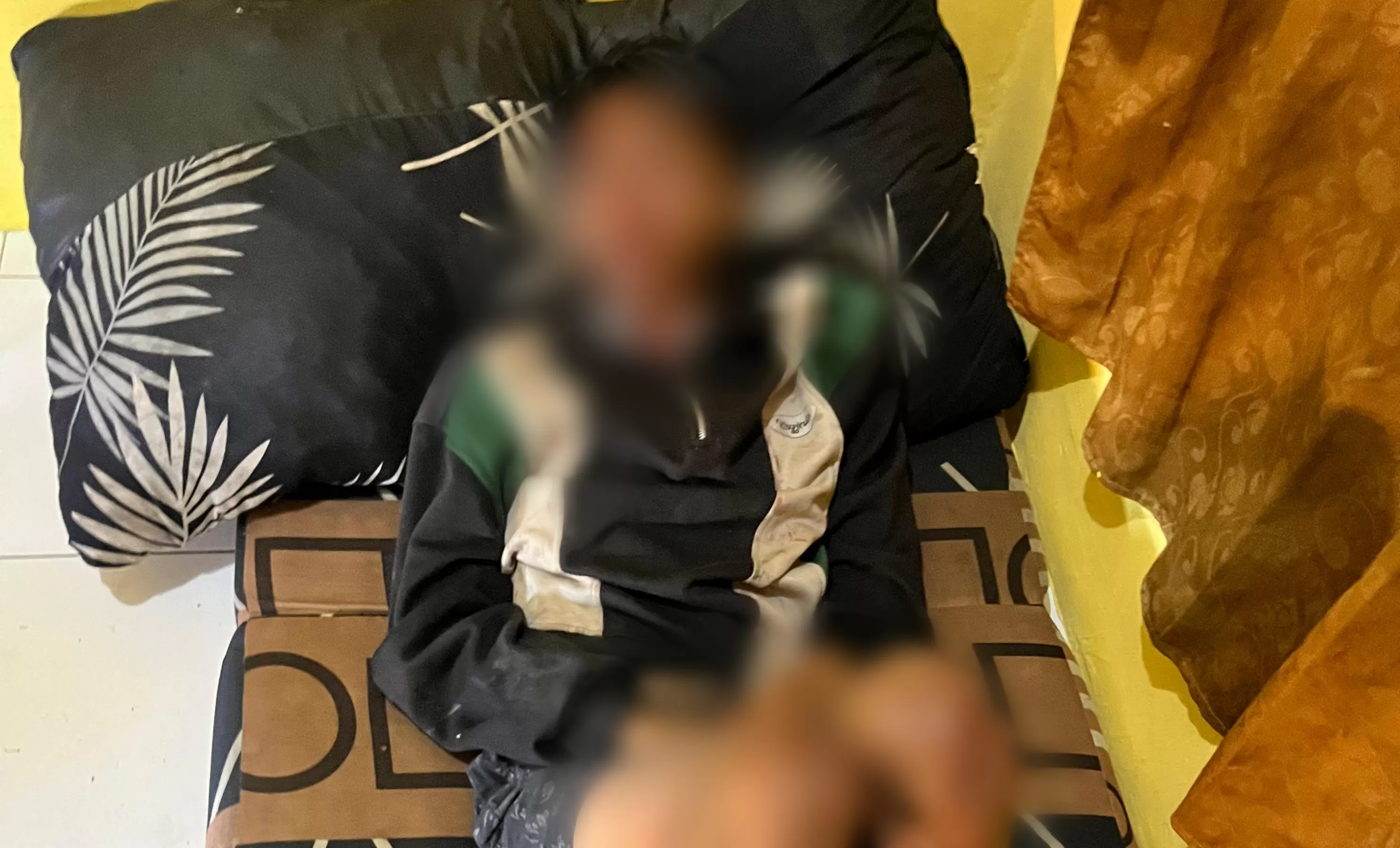 Korban Dugaan Penganiayaan di Kos-kosan Lantai Dua, Tepatnya di Desa Mekarjaya Sumedang (Foto : Istimewa) 