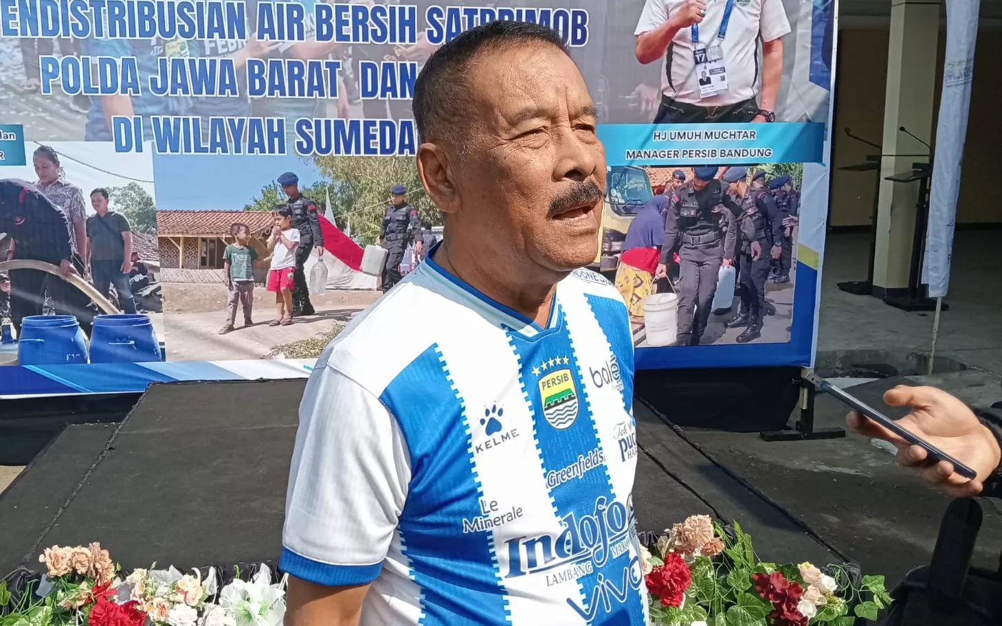 Manager Persib Bandung, H. Umuh Muchtar (Foto : Istimewa) 
