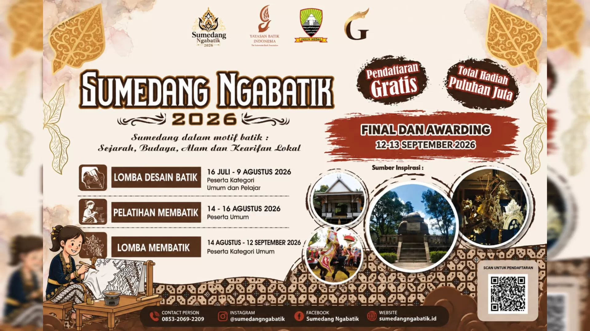 Poster Sumedang Ngabatik 2026. (Foto : Istimewa)