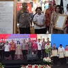 Wakil Wali Kota Bitung  Terima Sertifikat Pencatatan Cipta Batik