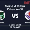 Prediksi Skor Sassuolo vs Fiorentina Serie A Italia, Duel Sengit Tim Medioker Jelang Penutupan Musim