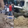 Kecelakaan Maut di Semarang, Truk Muatan Tanah Timpa Mobil Hingga Ringsek Parah