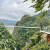 Jembatan Kaca Termegah di Sumatera, Letaknya di Kabupaten Ini, Bisa Ditempuh Dari Kota Medan!