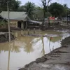 Rumah warga korban bencana masih tertimbun lumpur