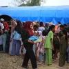 Bantuan Relawan Malaysia untuk pengungsi Aceh