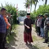 Diawali Dengan Tradisi “Peusijuk”, TNI AD Bangun Jembatan Aramco di Pidie