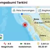 Gempa Pulau Simeulue, warga ngaku hentakan kuat terasa  satu kali