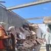 Angin kencang landa Aceh Utara, belasan bangunan rusak berat dan ringan