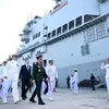 Kapal induk ITS Giuseppe Garibaldi jadi KRI Sriwijaya-100  